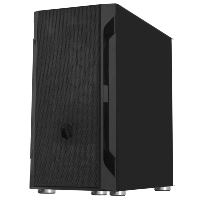 PC korpuss Silverstone FARA H1M Micro Tower melns