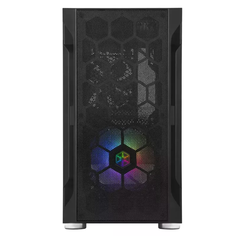 PC korpuss Silverstone FARA H1M Micro Tower melns