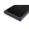 Radiator Alphacool 14443 Brass Copper Stainless Steel Melns 140mm