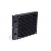 Radiator Alphacool 14443 Brass Copper Stainless Steel Melns 140mm