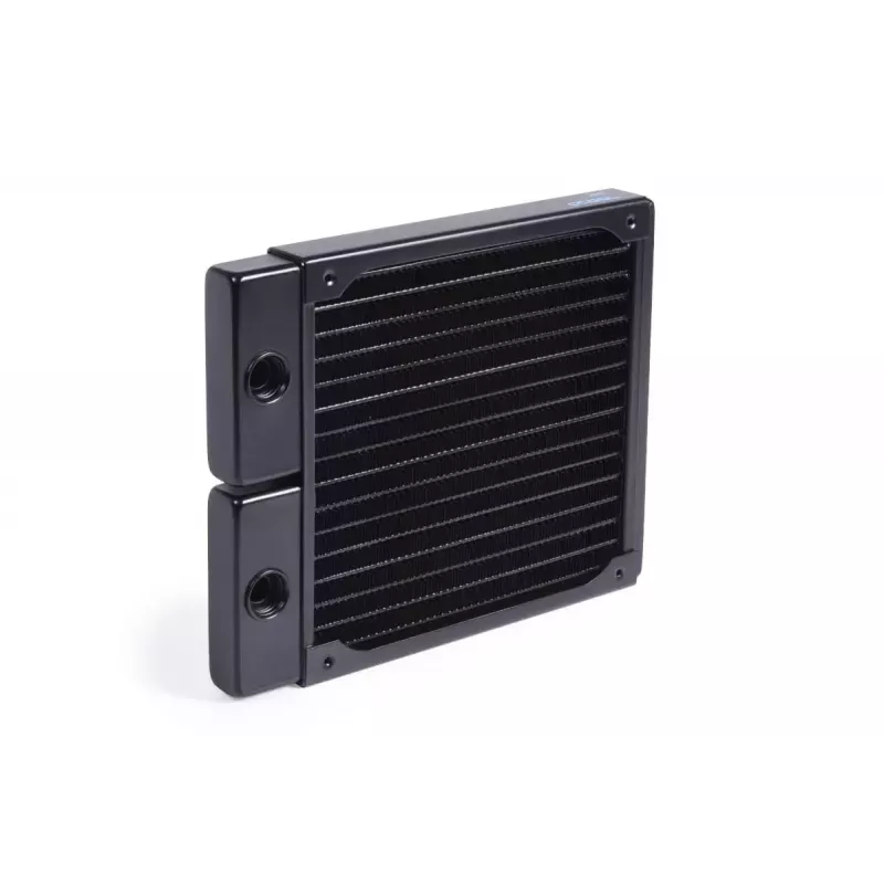 Radiator Alphacool 14443 Brass Copper Stainless Steel Melns 140mm