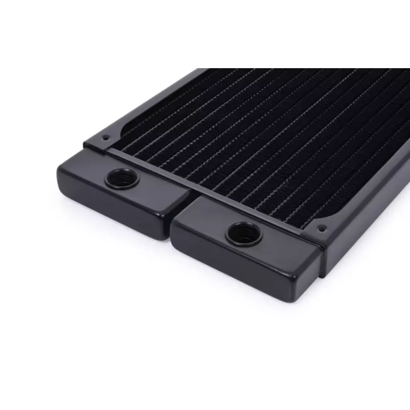 Radiator Alphacool 14443 Brass Copper Stainless Steel Melns 140mm