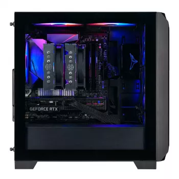 PC korpuss Silverstone FARA 312Z Midi Tower melns