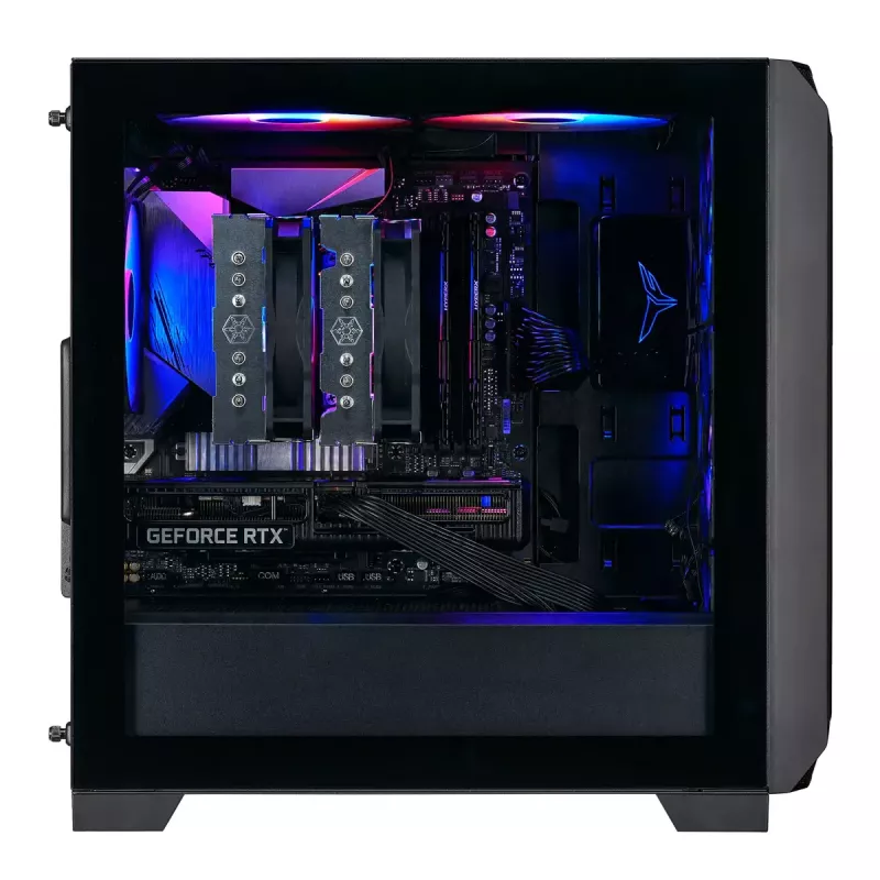 PC korpuss Silverstone FARA 312Z Midi Tower melns