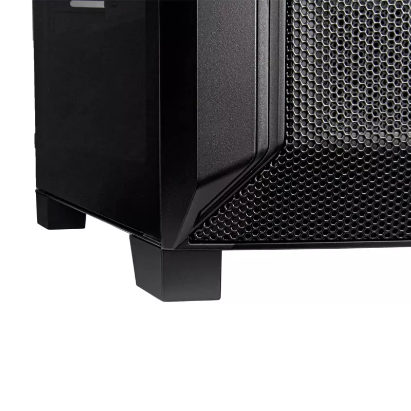 PC korpuss Silverstone FARA 312Z Midi Tower melns
