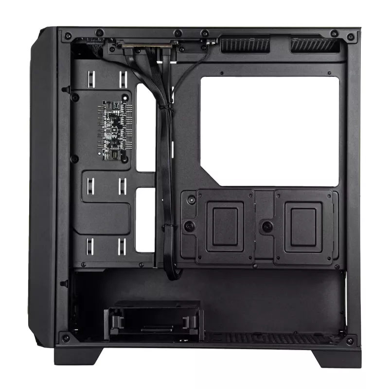 PC korpuss Silverstone FARA 312Z Midi Tower melns