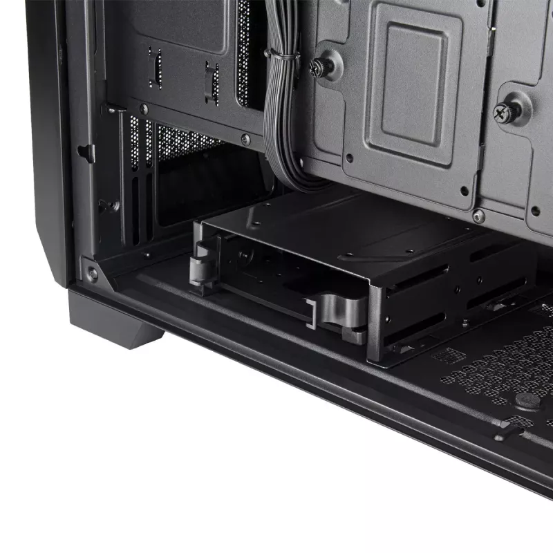 PC korpuss Silverstone FARA 312Z Midi Tower melns
