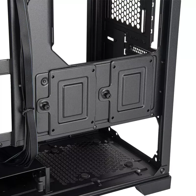 PC korpuss Silverstone FARA 312Z Midi Tower melns