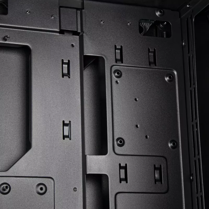 PC korpuss Silverstone FARA 312Z Midi Tower melns