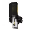 PC mikrofons Endgame Gear XSTRM — vadu USB, jutība -36 dB, 20–20000 Hz, skārienvadība, 2 m kabelis, melns/baltk