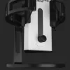 PC mikrofons Endgame Gear XSTRM — vadu USB, jutība -36 dB, 20–20000 Hz, skārienvadība, 2 m kabelis, melns/baltk