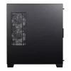 Phanteks XT View Tower Melns — Midi-Tower, rūdīts stikls, RGB, atbalsta ATX/EATX/Micro-ATX/Mini-ITX, GPU līdz 41.5 cm, CPU dzesētājs 184 mm