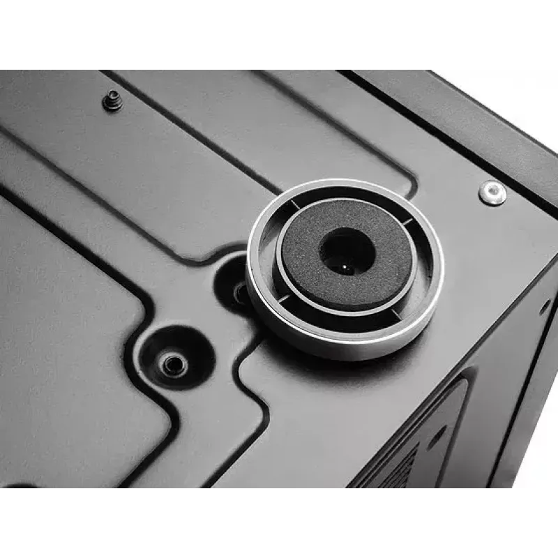 PC korpuss Silverstone GD10 HTPC Melns