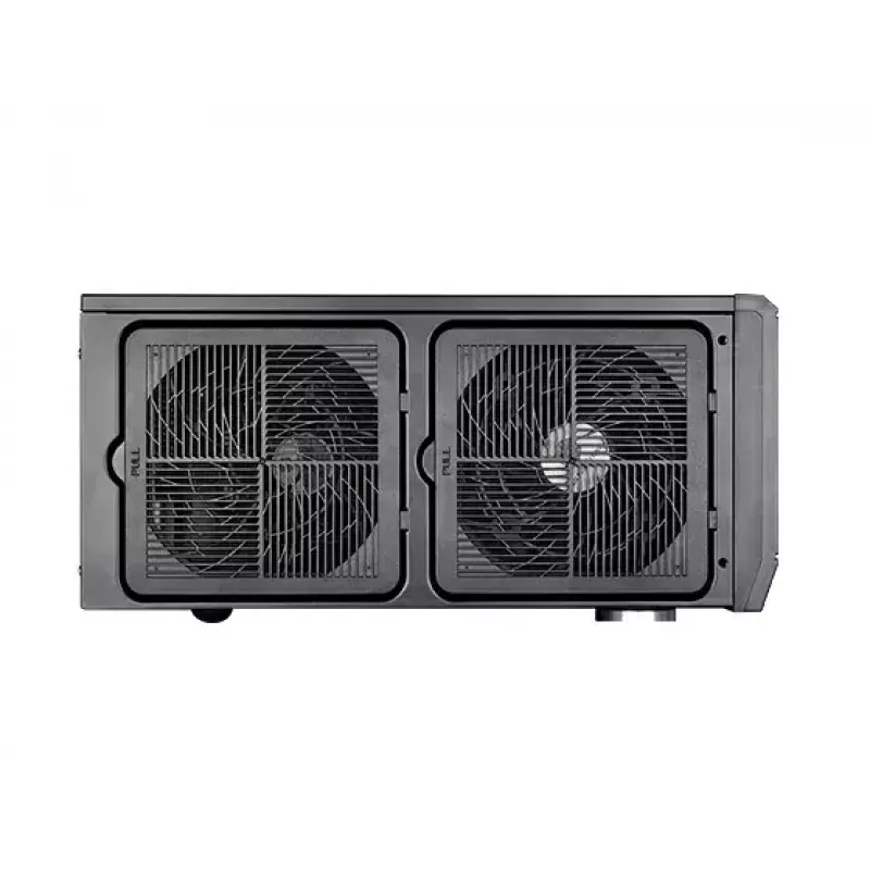 PC korpuss Silverstone GD10 HTPC Melns