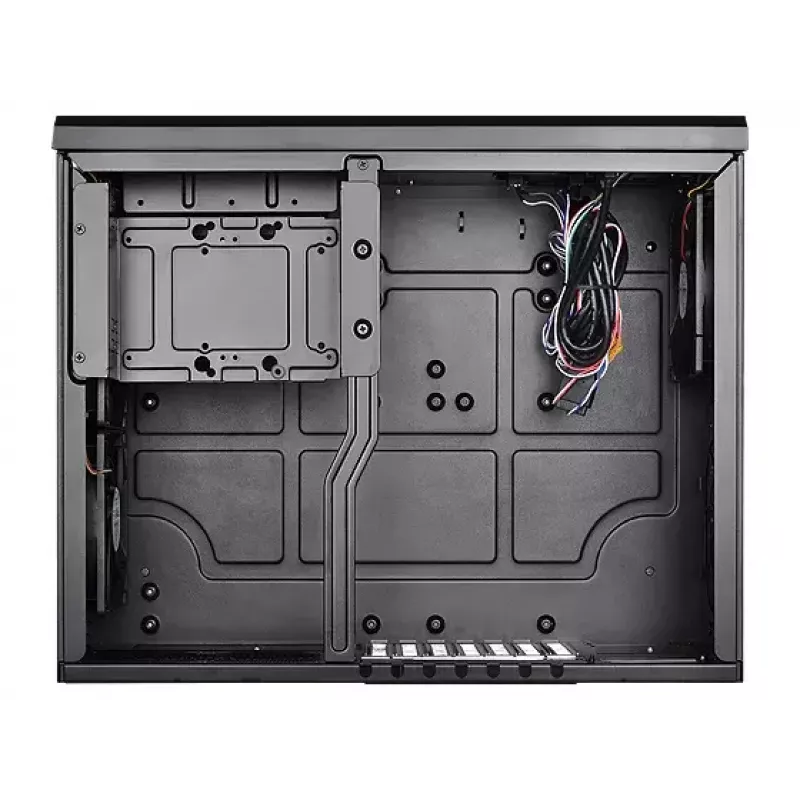 PC korpuss Silverstone GD10 HTPC Melns