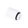 Šļūtenes savienotājs Alphacool 17568 Balts 1/4 collas vītne 20 mm dziļums