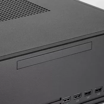 SilverStone MILO 11 SST-ML11B plāns Micro-ATX galddatora korpuss