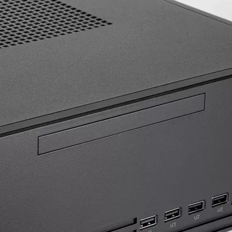 SilverStone MILO 11 SST-ML11B plāns Micro-ATX galddatora korpuss