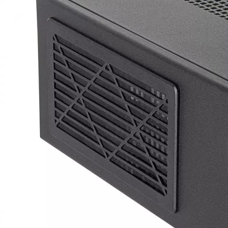 SilverStone MILO 11 SST-ML11B plāns Micro-ATX galddatora korpuss