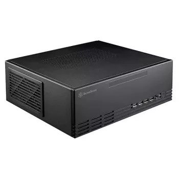 SilverStone MILO 11 SST-ML11B plāns Micro-ATX galddatora korpuss