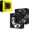 Korpusa ventilators Corsair RS140 MAX Computer case Fan 14 cm Melns 2 gab.