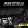 Korpusa ventilators Corsair RS140 MAX Computer case Fan 14 cm Melns 2 gab.