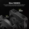 Korpusa ventilators Corsair RS140 MAX Computer case Fan 14 cm Melns 2 gab.