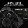 Korpusa ventilators Corsair RS140 MAX Computer case Fan 14 cm Melns 2 gab.