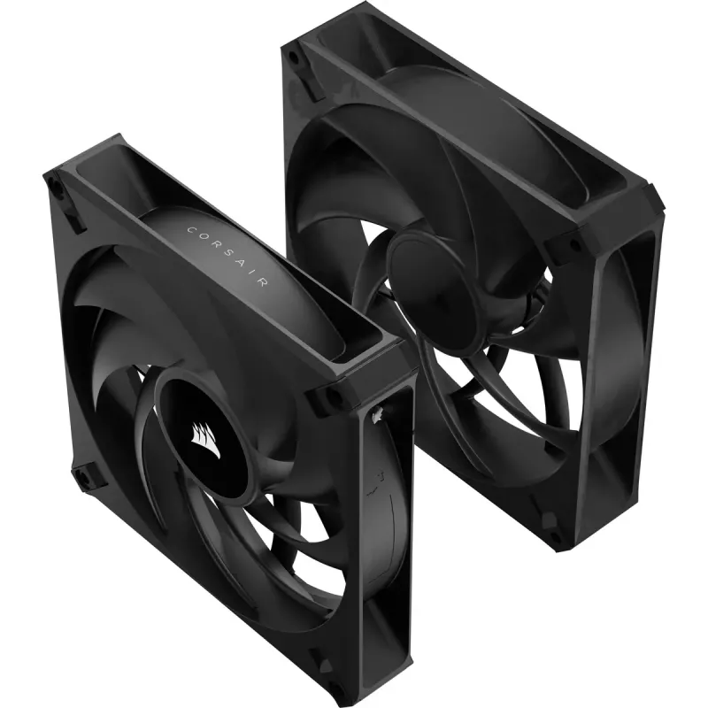 Korpusa ventilators Corsair RS140 MAX Computer case Fan 14 cm Melns 2 gab.