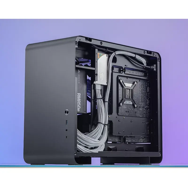 PC Case Jonsbo U4 Mini Mini Tower Melns
