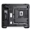 PC Case Jonsbo U4 Mini Mini Tower Melns