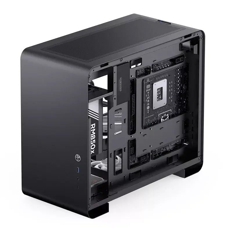 PC Case Jonsbo U4 Mini Mini Tower Melns