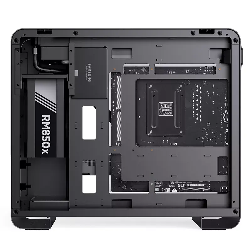 PC Case Jonsbo U4 Mini Mini Tower Melns