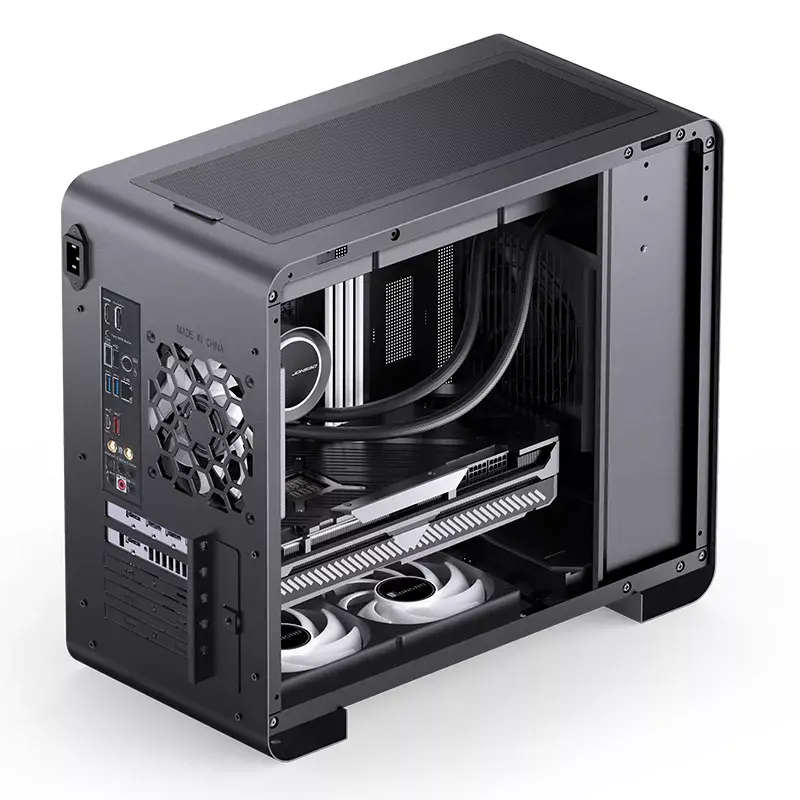 PC Case Jonsbo U4 Mini Mini Tower Melns