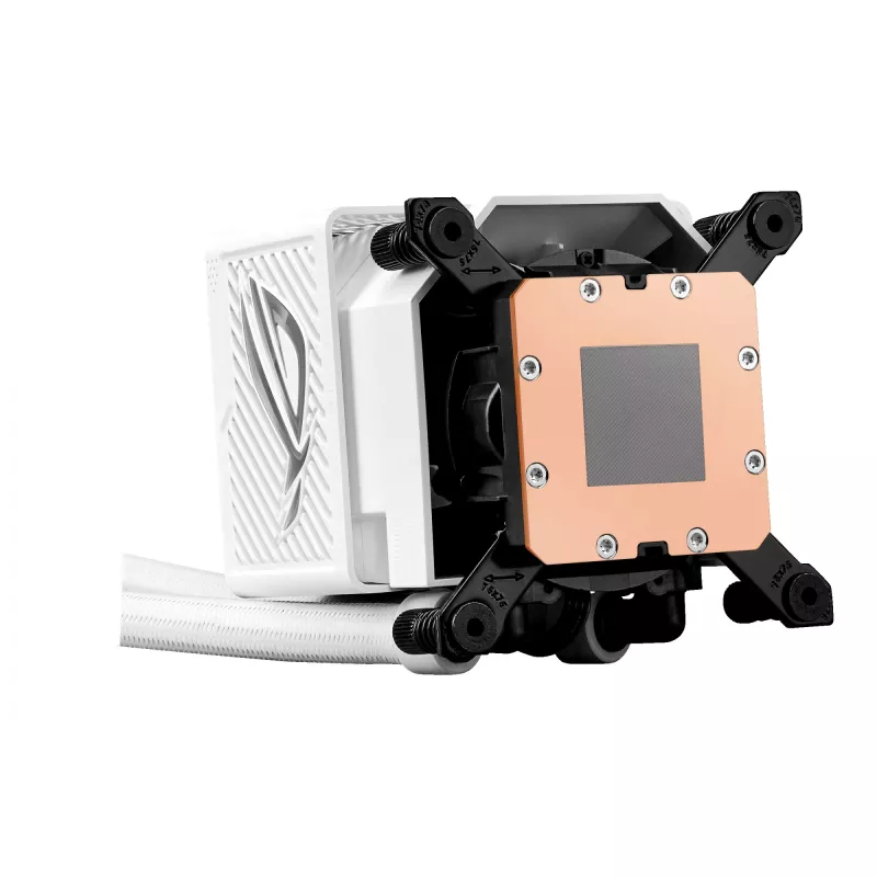 ASUS ROG RYUJIN III 360 ARGB EXTREME WHT Procesora daudzfunkciju šķidruma dzesētājs 12 cm Balts 1 gab.