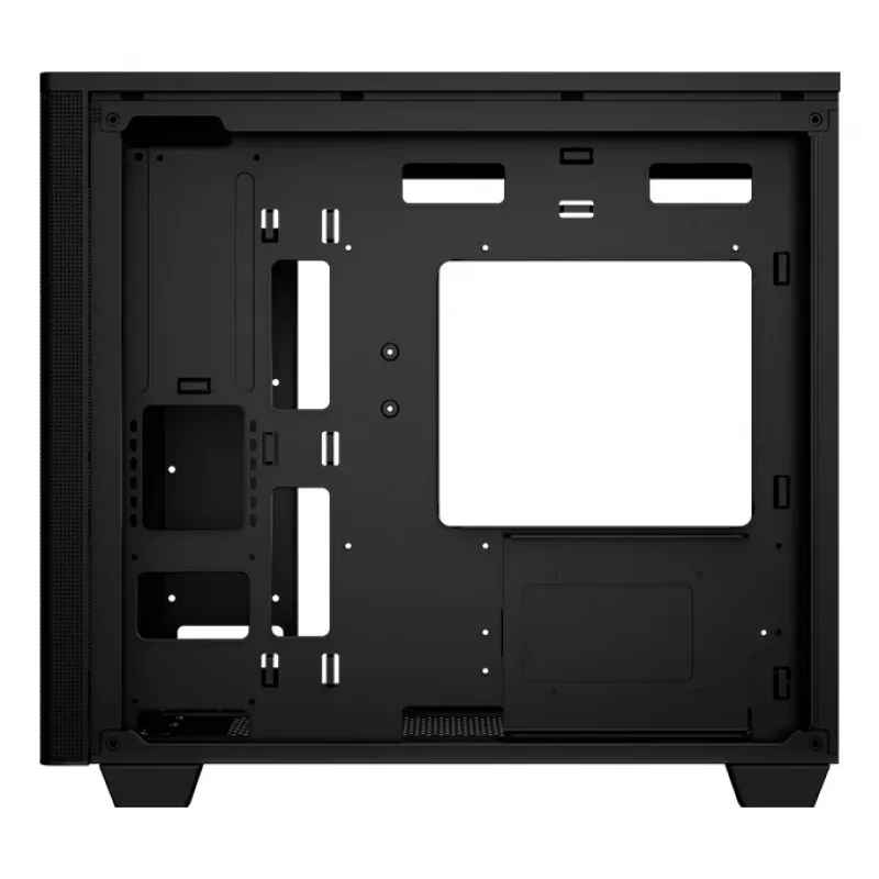 PC Case Aerocool Stormfront Mini Mini Tower Melns ATX Side PSU 120mm Fans