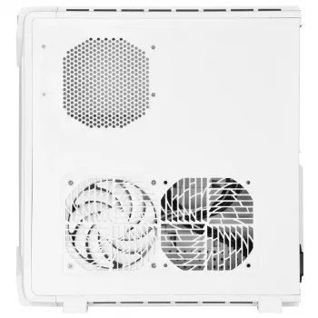 PC Case Silverstone RVZ03-ARGB Desktop balta