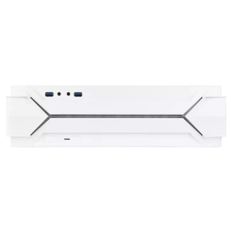 PC Case Silverstone RVZ03-ARGB Desktop balta