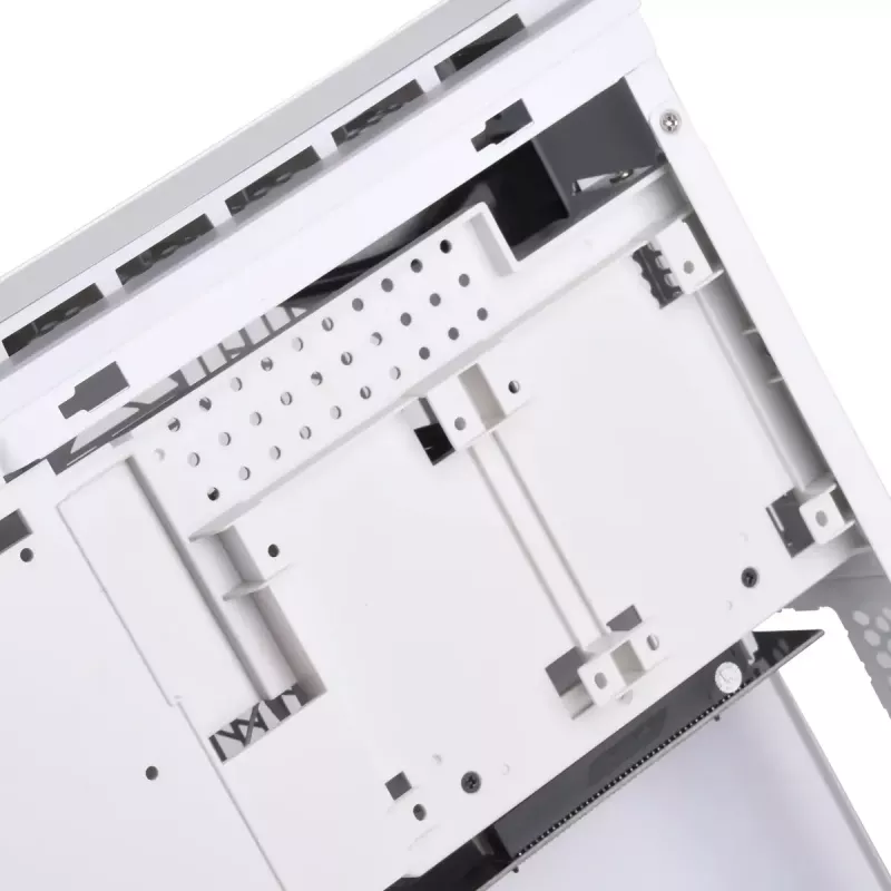 PC Case Silverstone RVZ03-ARGB Desktop balta