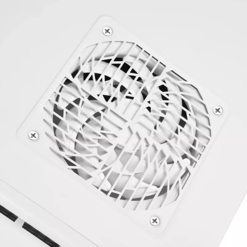 PC Case Silverstone RVZ03-ARGB Desktop balta