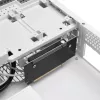 PC Case Silverstone RVZ03-ARGB Desktop balta