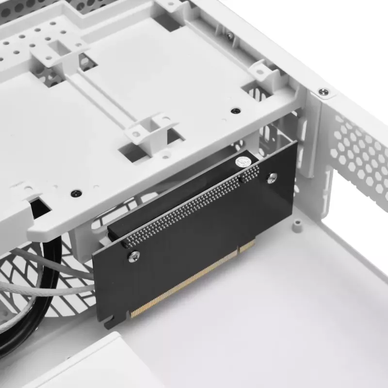 PC Case Silverstone RVZ03-ARGB Desktop balta