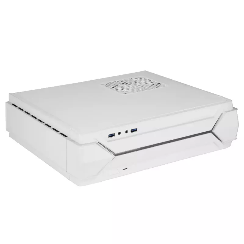 PC Case Silverstone RVZ03-ARGB Desktop balta