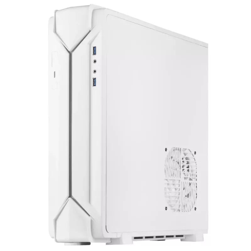 PC Case Silverstone RVZ03-ARGB Desktop balta