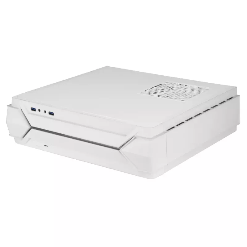 PC Case Silverstone RVZ03-ARGB Desktop balta