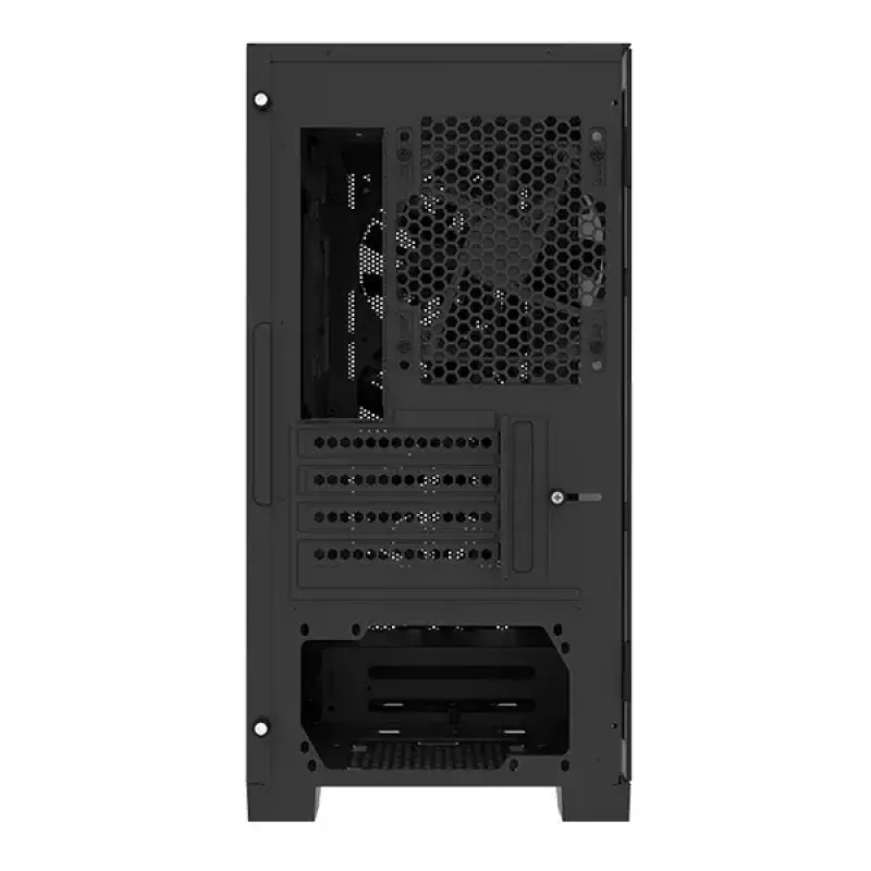 PC Case Montech AIR 100 ARGB Mini Tower Melns
