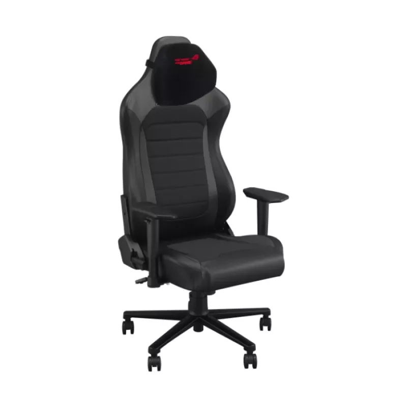 ASUS Aethon SL201 gab. spēļu krēsls, polsterēts sēdeklis, melns
