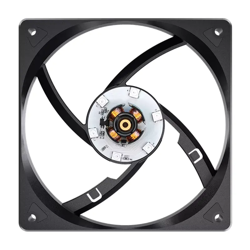 Jonsbo CR-1000 EVO 12 cm melns gaisa dzesētājs 600-1500 RPM