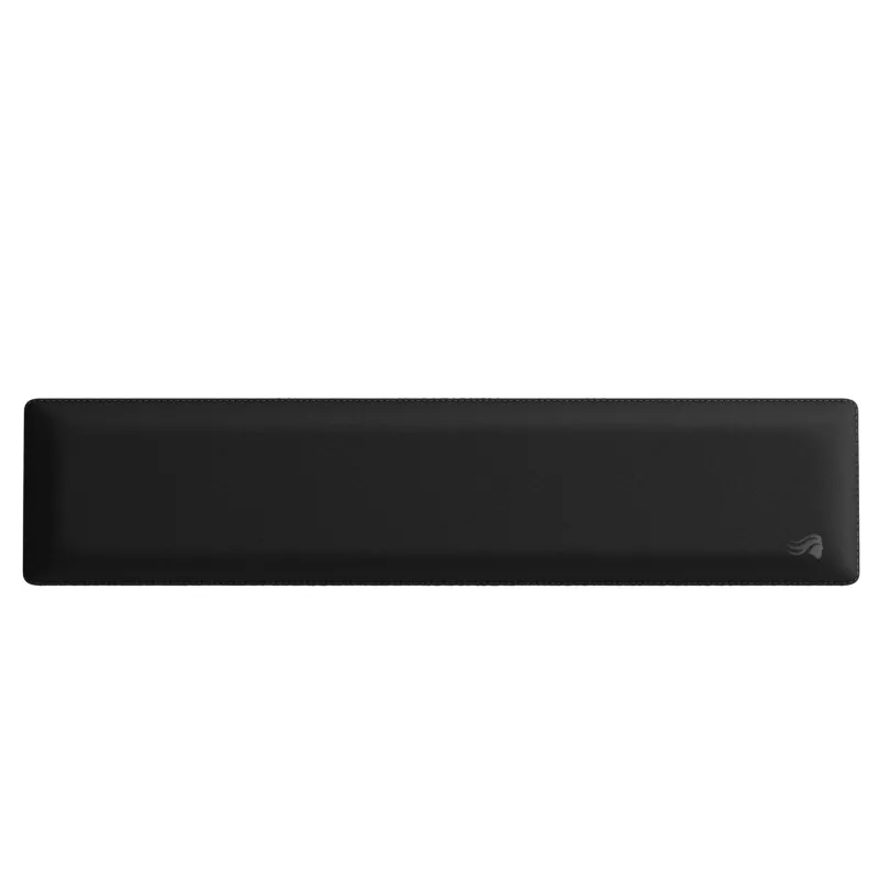 Plaukstas balsts GLORIOUS audums 100 mm melns tastatūrām — GLO-KB-ACC-WR-CLTH-100-BLK