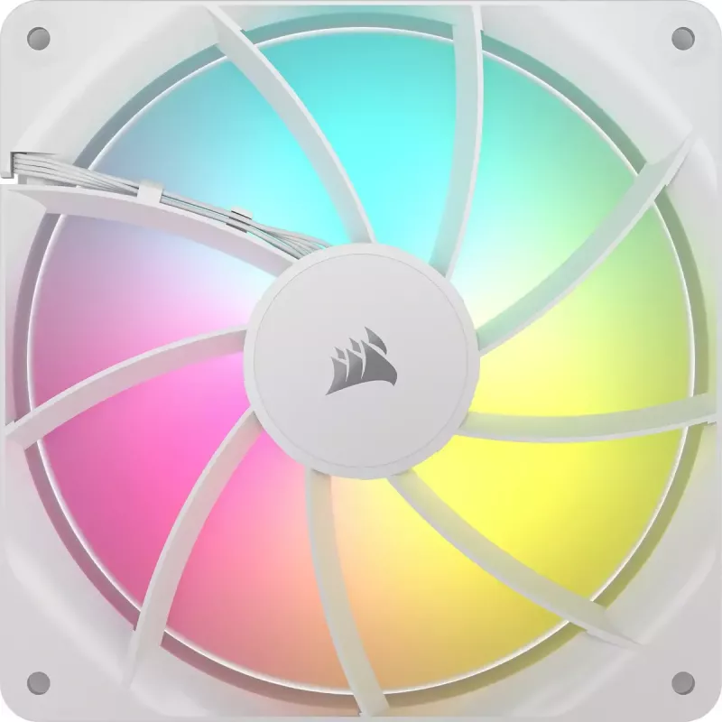 Ventilators Corsair RS140 ARGB 14 cm balts 330-1700 RPM